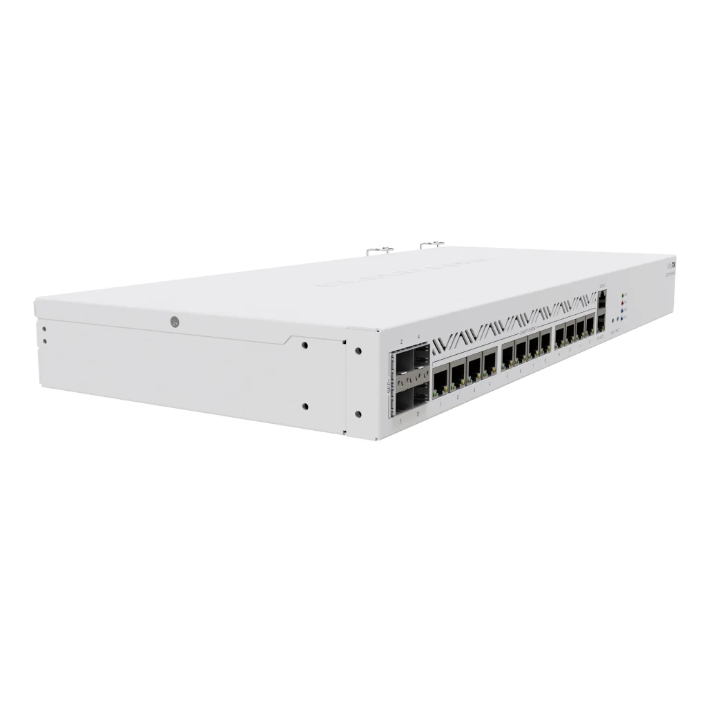 Маршрутизатор MikroTik CCR2116-12G-4S+ (12хGE, 4xSFP+, RouterOS 7, 2xPSU, M.2 PCIe x1, L6) UA