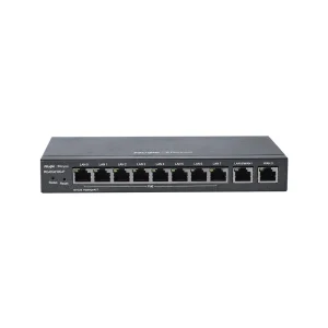 Маршрутизатор Ruijie Reyee RG-EG210G-E (1xGE WAN, 1xGE WAN/LAN, 8xGE LAN, controller APs, Ipsec VPN, Cloud Managed, металл) UA