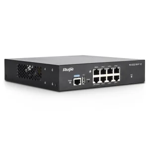 Маршрутизатор Ruijie RG-EG2100-P v2 (1xGE WAN, 1xGE WAN/PoE+ LAN, 6xGE PoE+ LAN, max PoE 135W, NGFW, Ruijie cloud) UA