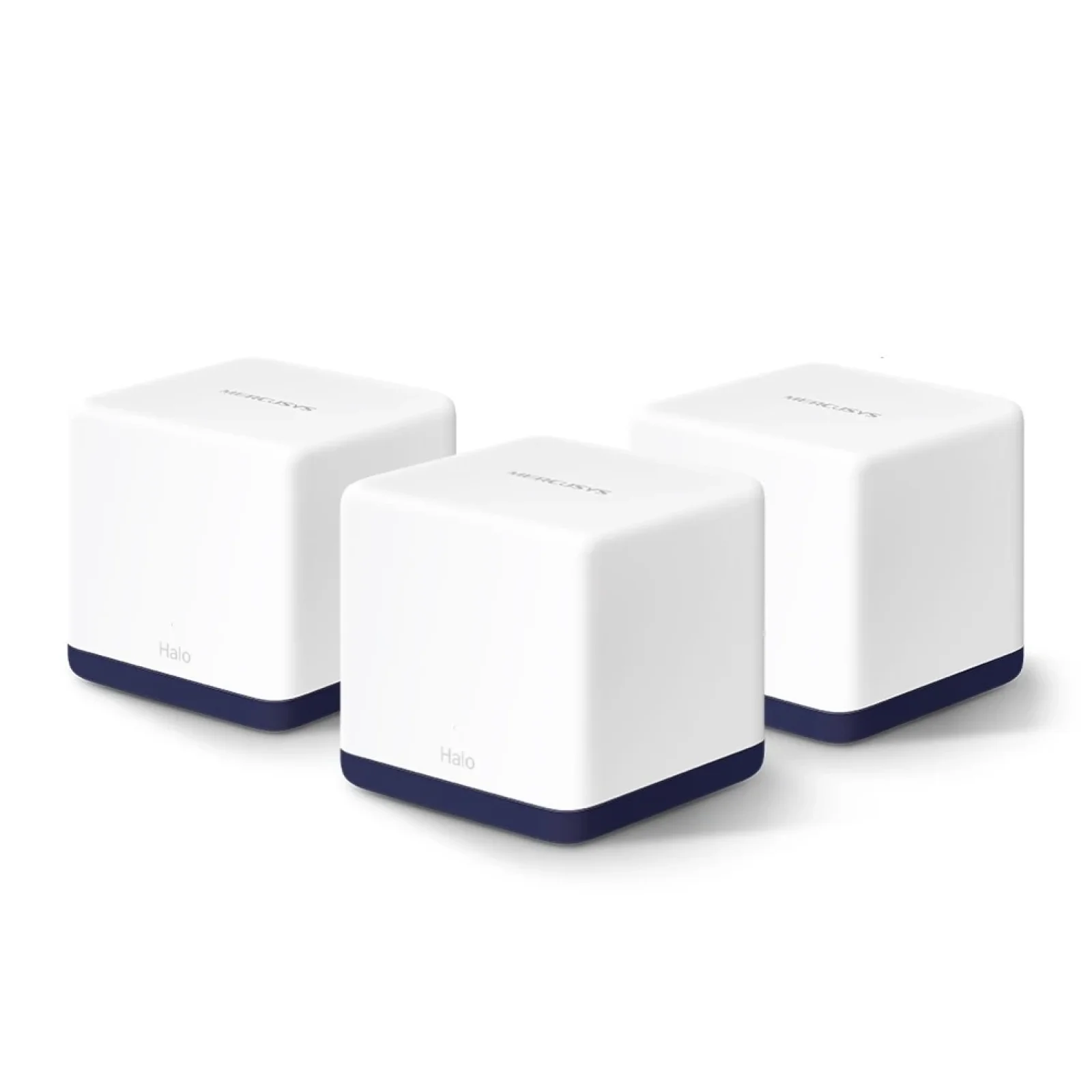 Бездротовий маршрутизатор Mercusys Halo H50G(3-pack) (AC1900, 3хGE WAN/LAN, Beamforming, MESH, 3-pack) UA