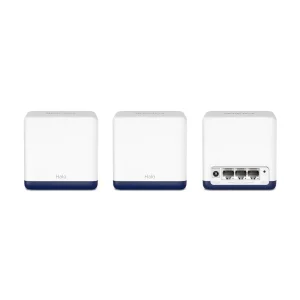 Бездротовий маршрутизатор Mercusys Halo H50G(3-pack) (AC1900, 3хGE WAN/LAN, Beamforming, MESH, 3-pack) UA