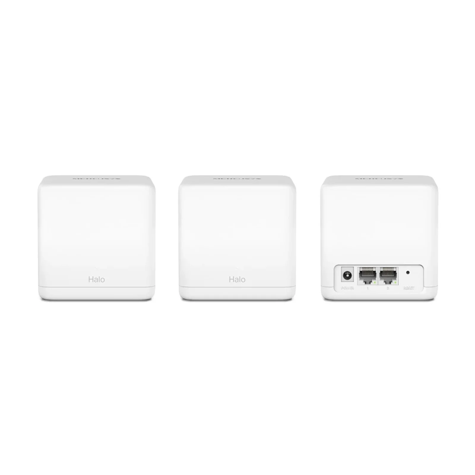 Беспроводной маршрутизатор Mercusys Halo H30G(3-pack) (AC1300, 2хGE WAN/LAN, Beamforming, MESH, 3-pack) UA