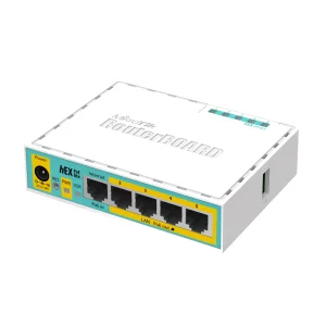 Маршрутизатор MikroTik RouterBOARD RB750UPr2 hEX PoE lite (650MHz/64Mb, 1xUSB, 5х100Мбит, PoE in, PoE out) UA