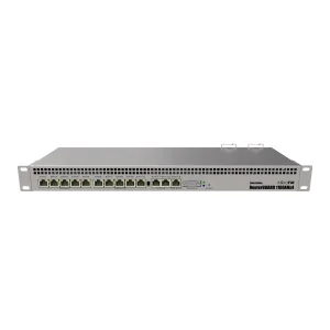 Маршрутизатор MikroTik RB1100AHx4 Dude Edition (4x1,4GHz/1Gb, ARM 32Bit, 13xGE, PoE In, 60Gb SSD), RB1100Dx4 UA
