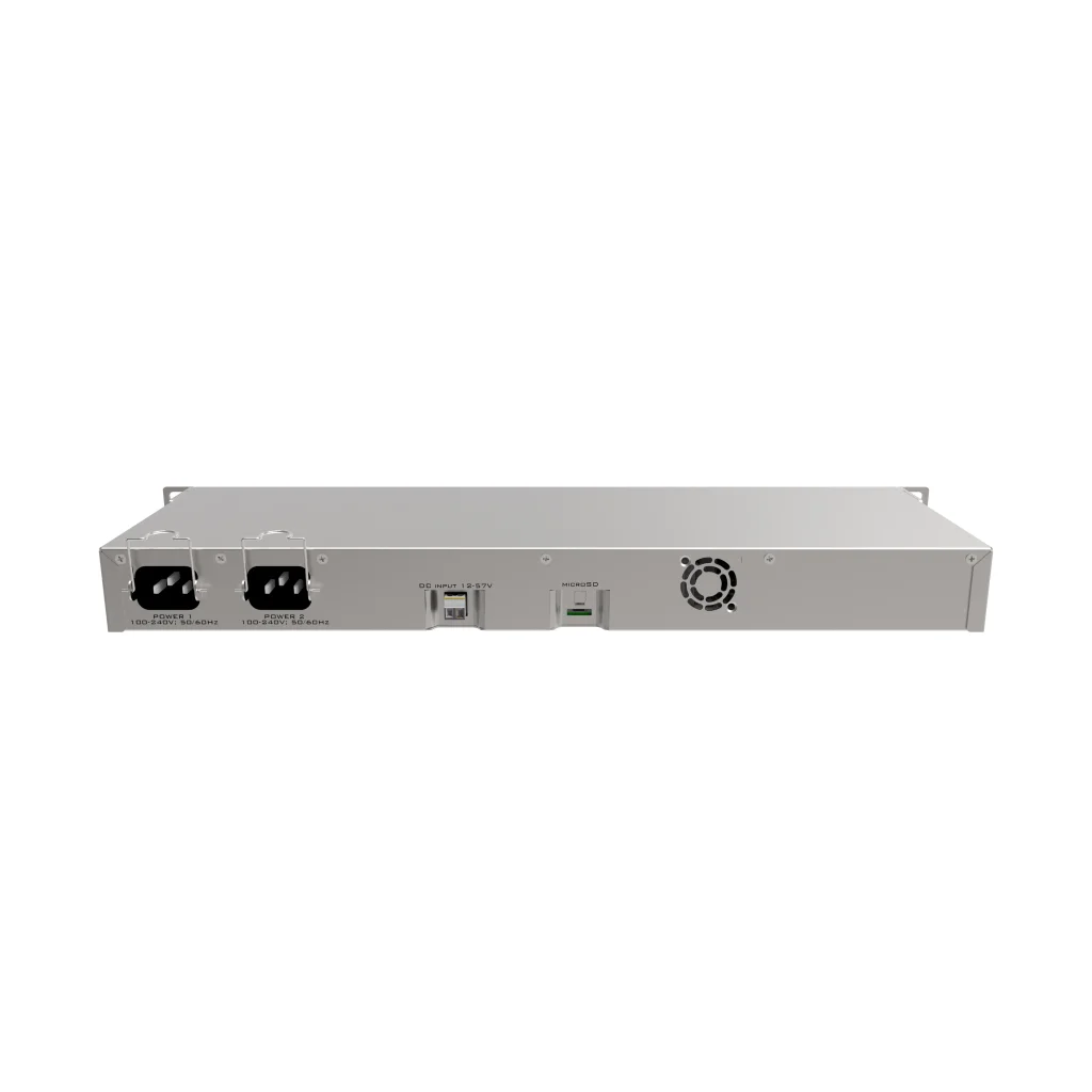 Маршрутизатор MikroTik RB1100AHx4 Dude Edition (4x1,4GHz/1Gb, ARM 32Bit, 13xGE, PoE In, 60Gb SSD), RB1100Dx4 UA