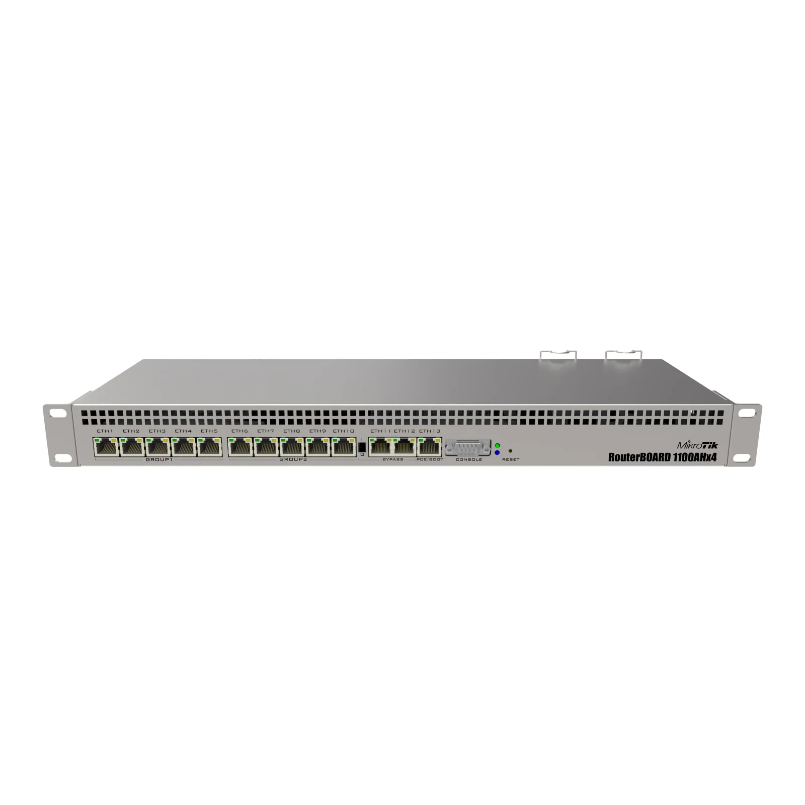 Маршрутизатор MikroTik RB1100AHx4 (4x1,4GHz/1Gb, ARM 32Bit, 13xGE, PoE In), RB1100x4 UA