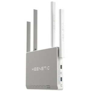 Бездротовий маршрутизатор Keenetic Ultra (KN-1810) (AC2600, 4xGE, 1x Combo SFP/GE, 1xUSB2.0, 1xUSB3.0, 4 антени 5 дБи) UA
