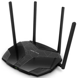 Беспроводной маршрутизатор Mercusys MR1800X (AX1800 Wi-Fi 6, 1хGE WAN, 3хGE LAN, MU-MIMO, 4 антены) UA