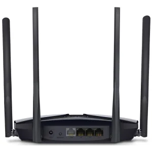 Беспроводной маршрутизатор Mercusys MR1800X (AX1800 Wi-Fi 6, 1хGE WAN, 3хGE LAN, MU-MIMO, 4 антены) UA