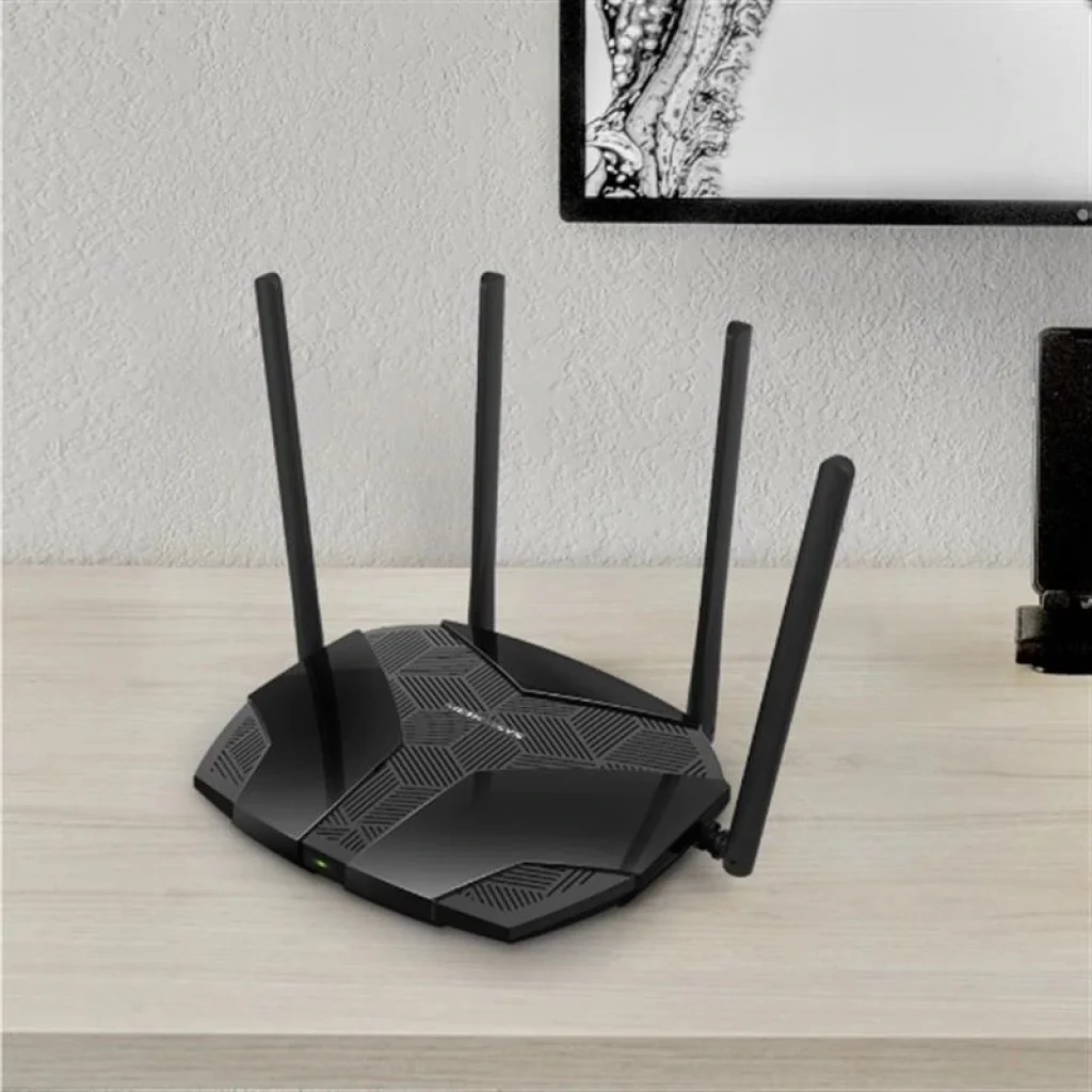 Беспроводной маршрутизатор Mercusys MR1800X (AX1800 Wi-Fi 6, 1хGE WAN, 3хGE LAN, MU-MIMO, 4 антены) UA