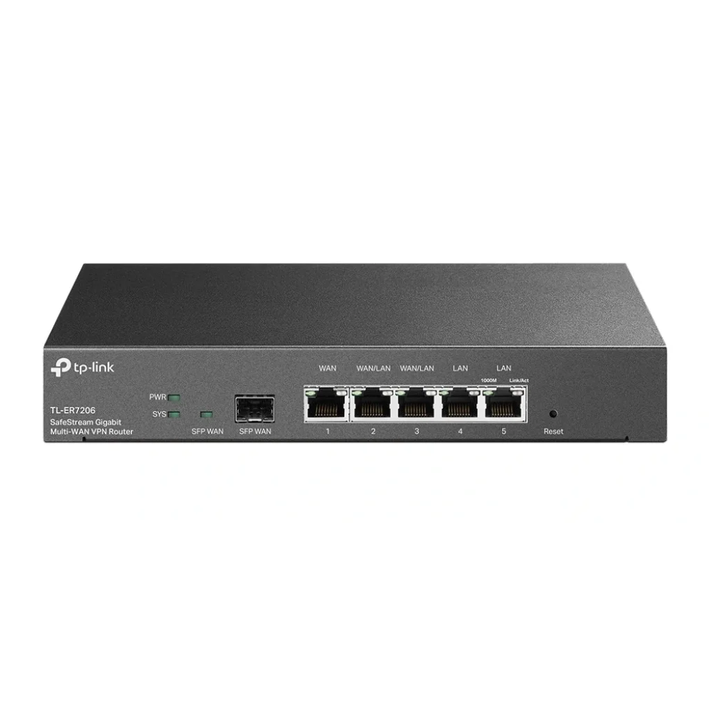 Маршрутизатор TP-Link TL-ER7206 (1хWAN, 2хLAN, 1хSFP, 2хWAN/LAN) UA