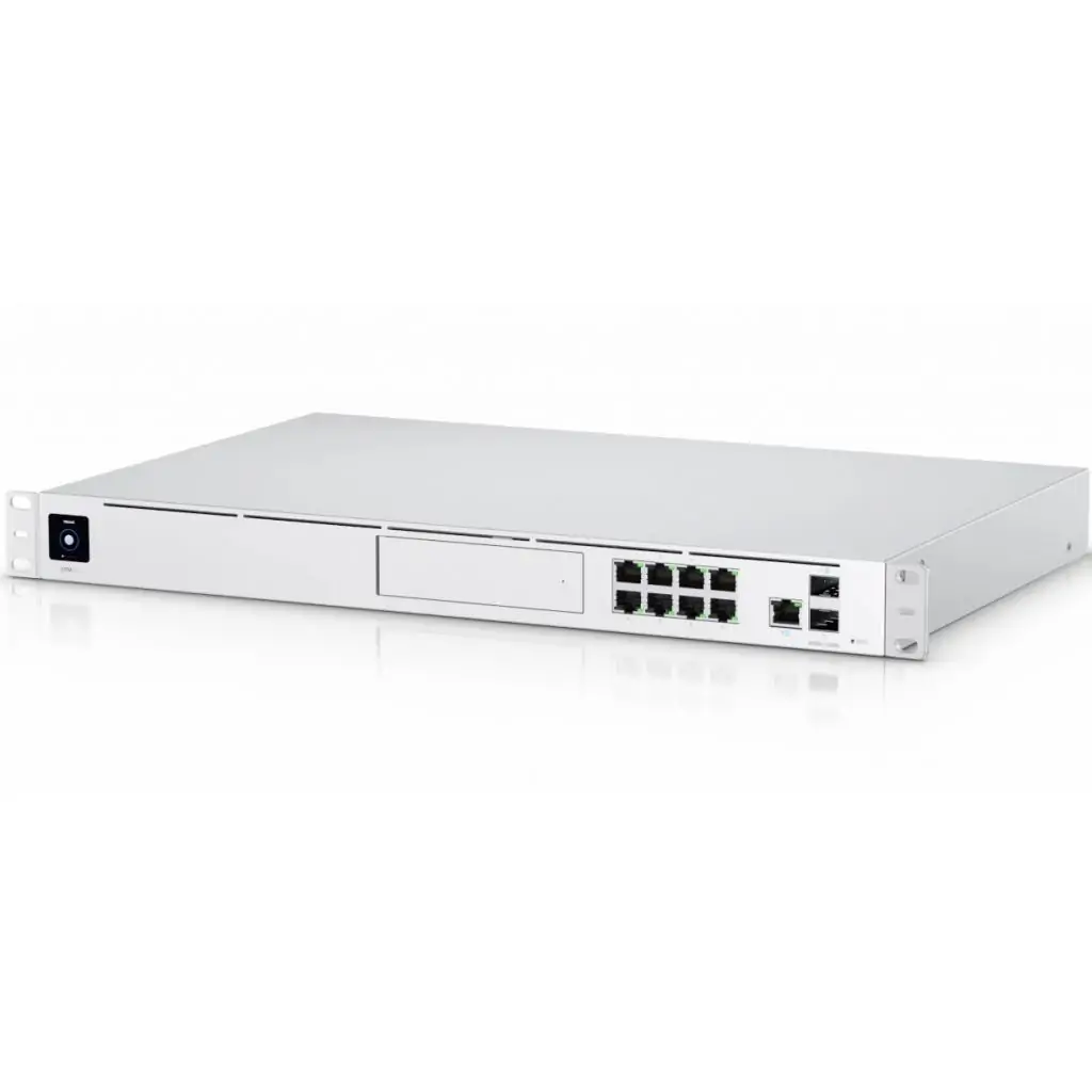 Маршрутизатор Ubiquiti UniFi Dream Machine (UDM-PRO) (1xGE WAN, 1xSFP+ WAN, 8xGE LAN, 1xSFP+ LAN, 1xHDD Bay, UniFi) UA