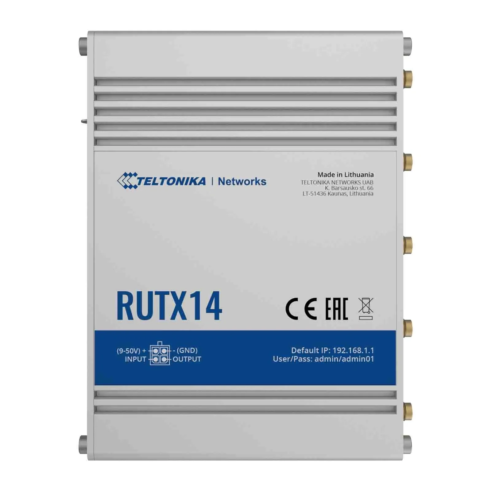 Бездротовий маршрутизатор Teltonika RUTX14 (RUTX14000100) UA