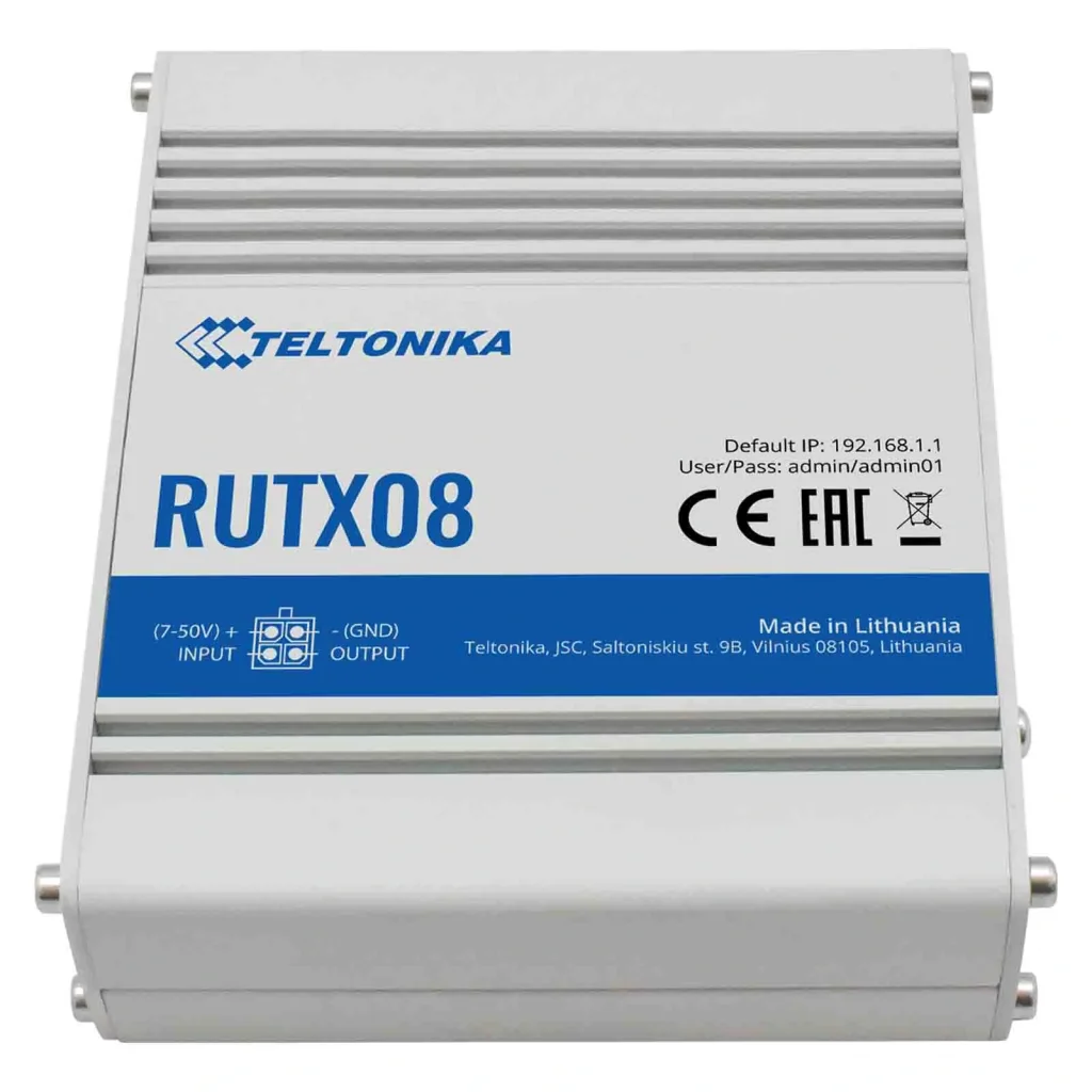 Маршрутизатор Teltonika RUTX08 (RUTX08000000) UA