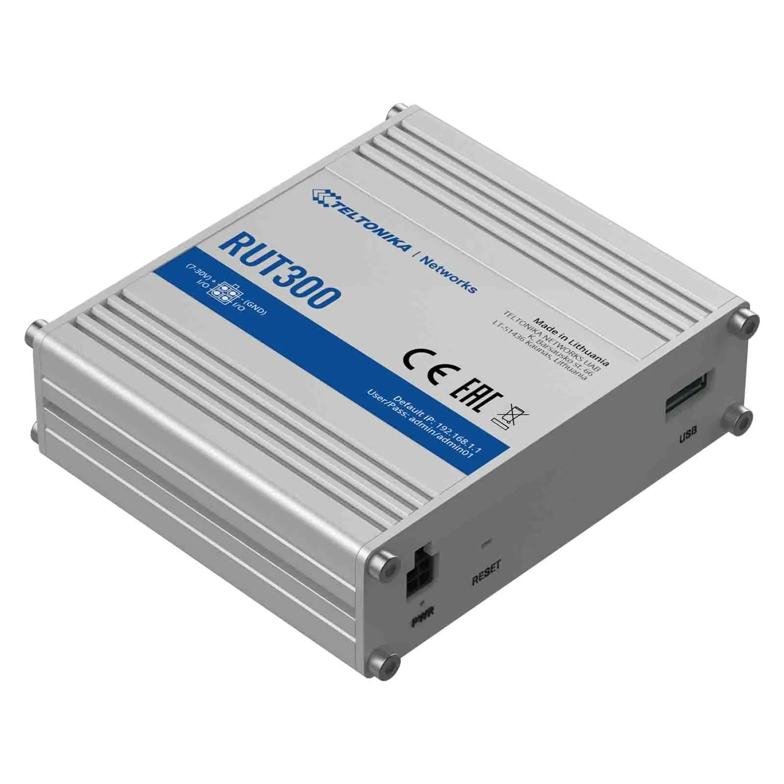 Маршрутизатор Teltonika RUT300 (RUT300000000) UA