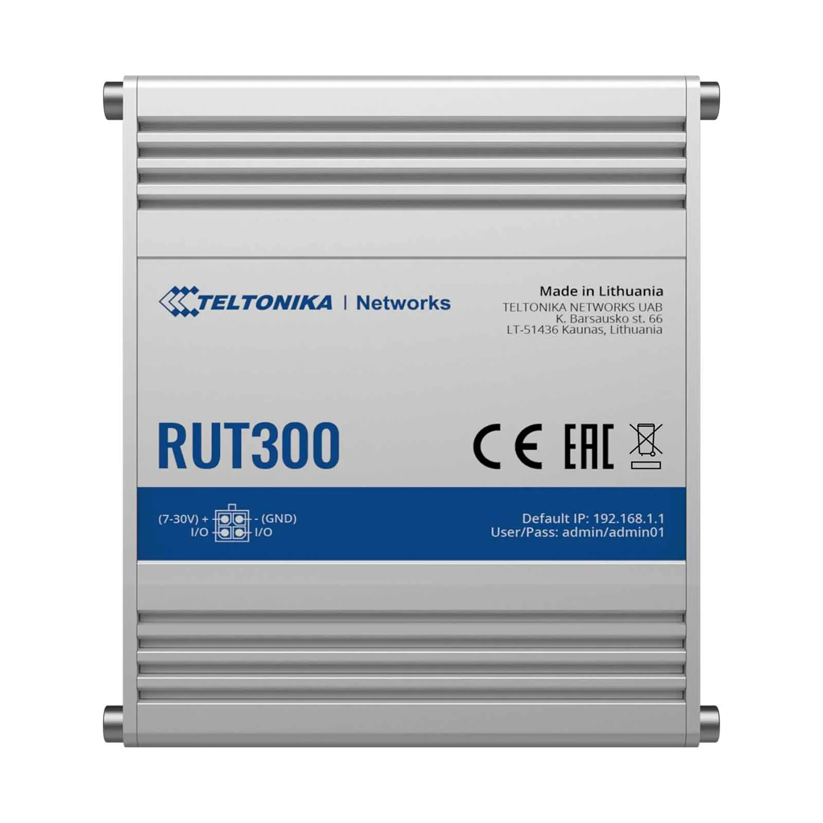 Маршрутизатор Teltonika RUT300 (RUT300000000) UA