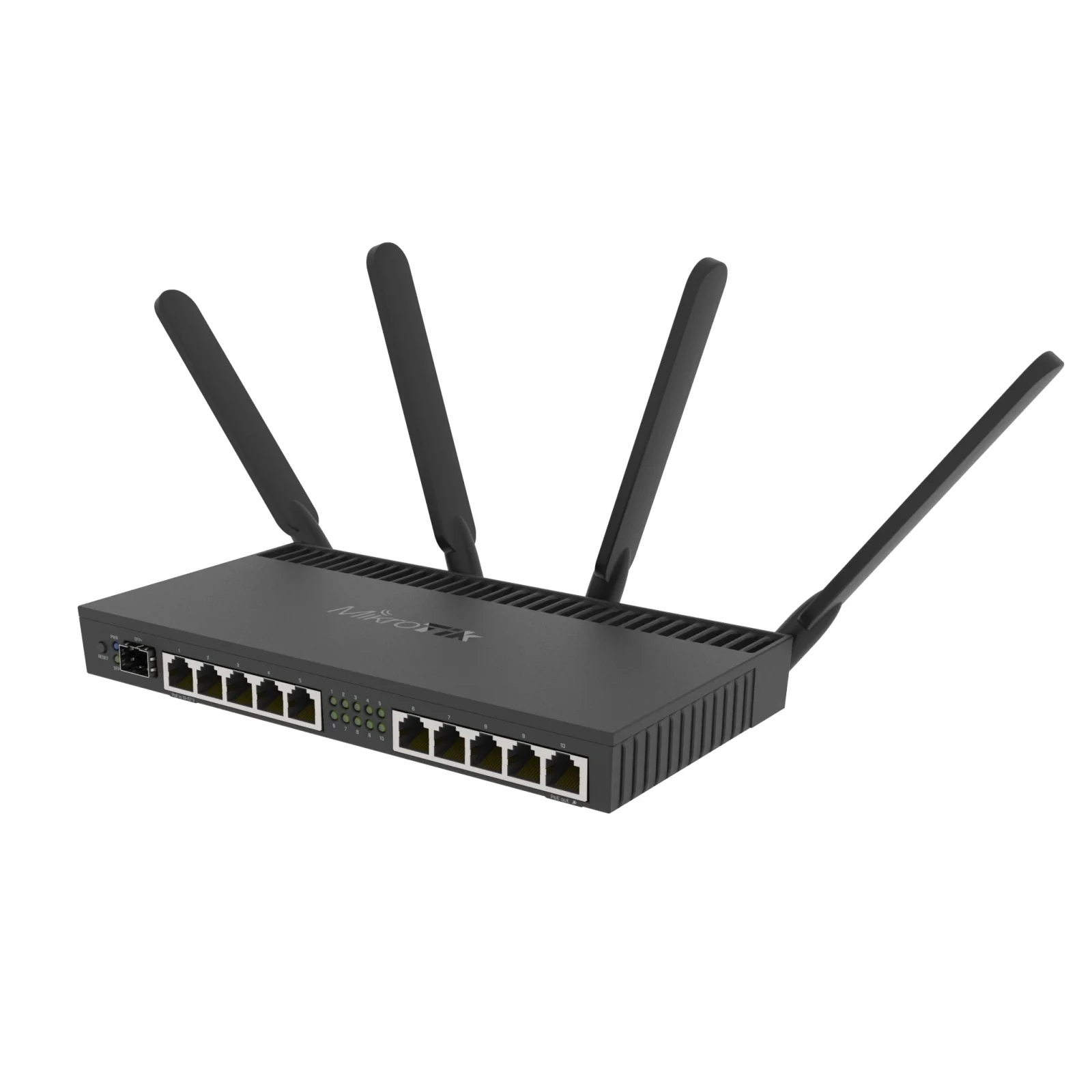 Маршрутизатор MikroTik RB4011iGS+5HacQ2HnD-IN (AC2000, 4x1.4 GHz/1Gb, 10x1GE, 1xSFP+, MU-MIMO, 4 антени) UA