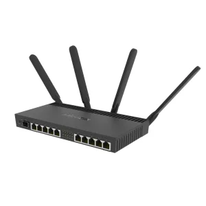 Маршрутизатор MikroTik RB4011iGS+5HacQ2HnD-IN (AC2000, 4x1.4 GHz/1Gb, 10x1GE, 1xSFP+, MU-MIMO, 4 антенны) UA
