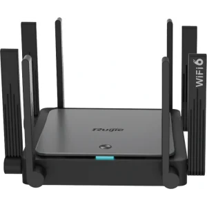 Беспроводной маршрутизатор Ruijie Reyee RG-EW3200GX PRO (AX3200, WiFi6, 1xGE Wan, 4xGE LAN, MU-MIMO, Ruijie Cloud/App, Reyee MESH, 8x внешн антен) UA