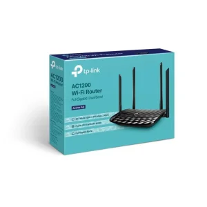 Бездротовий маршрутизатор TP-Link ARCHER A6 (AC1200, 4хGE LAN, 1хGE WAN, MU-MIMO, 4 антени)_EU, ARCHER A6_EU UA
