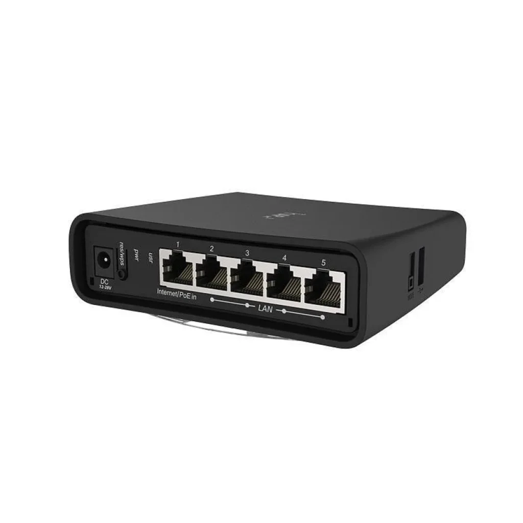 Бездротовий маршрутизатор Mikrotik hAP AC2 RBD52G-5HACD2HND-TC (AC, 716MHz/128Mb, 5xGE, 1xUSB, 2,5 dBi) UA