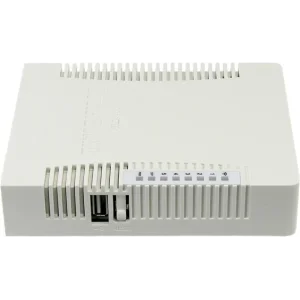 Бездротовий маршрутизатор Mikrotik hAP AC RB962UiGS-5HacT2HnT (AC, 720MHz/128Mb, 5x10/100/1000 Ethernet ports, 1xSFP, 2,5 dBi) UA
