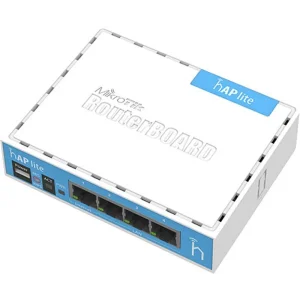 Бездротовий маршрутизатор Mikrotik hAP lite RB941-2ND classic (N300, 650MHz/32Mb, 4xFE, 1,5 dBi) UA