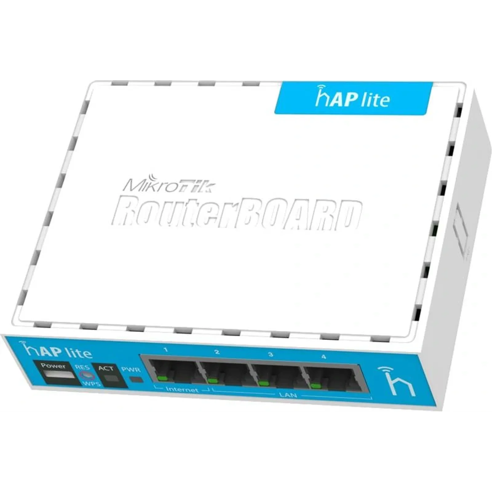 Бездротовий маршрутизатор Mikrotik hAP lite RB941-2ND classic (N300, 650MHz/32Mb, 4xFE, 1,5 dBi) UA
