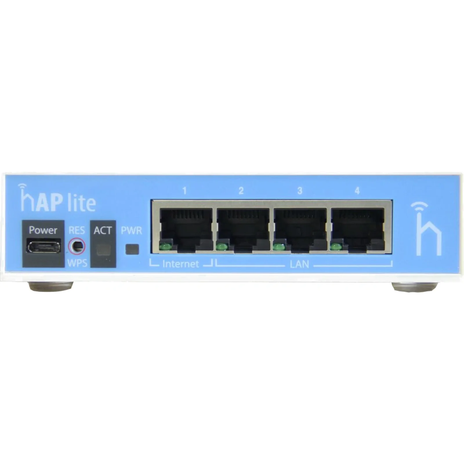 Бездротовий маршрутизатор Mikrotik hAP lite RB941-2ND classic (N300, 650MHz/32Mb, 4xFE, 1,5 dBi) UA