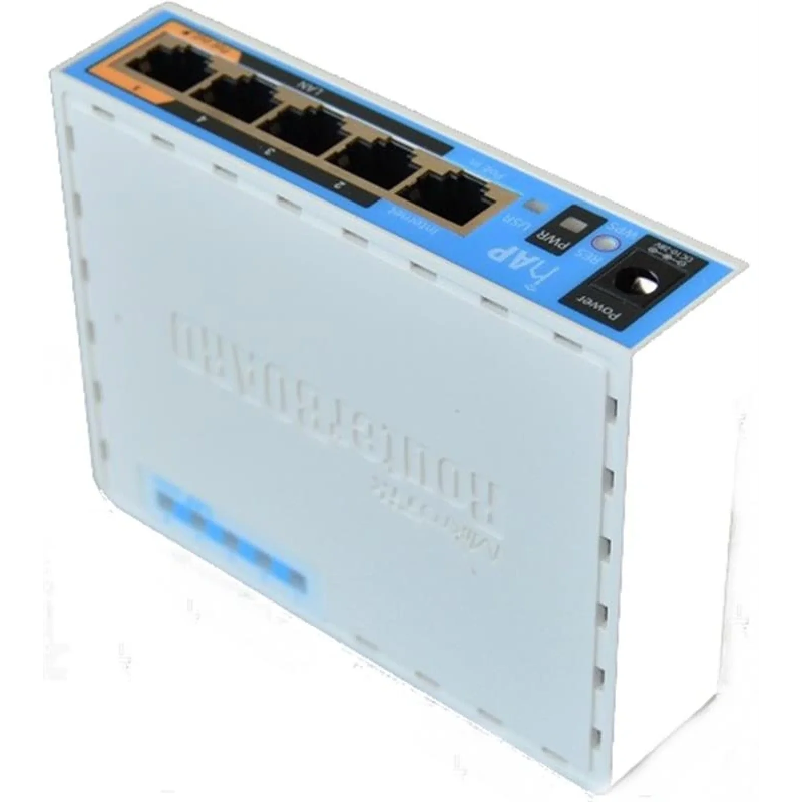 Бездротовий маршрутизатор MikroTik hAP RB951Ui-2ND (N300, 650MHz/64Mb, 5хFE, 1хUSB, 580mW, PoE in, PoE out, антена 2,5 дБи) UA