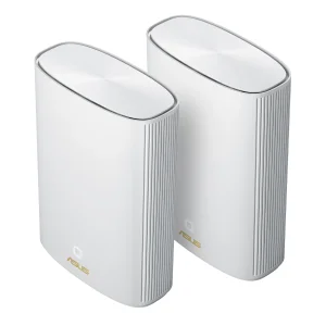 Бездротовий маршрутизатор Asus ZenWiFi AX Hybrid (XP4) 2PK White (AX1800, 1xGE WAN, 2xGE LAN, USB 3.2 Gen 1, AiMesh, 4 внутр антени), XP4 (2-PK) White UA