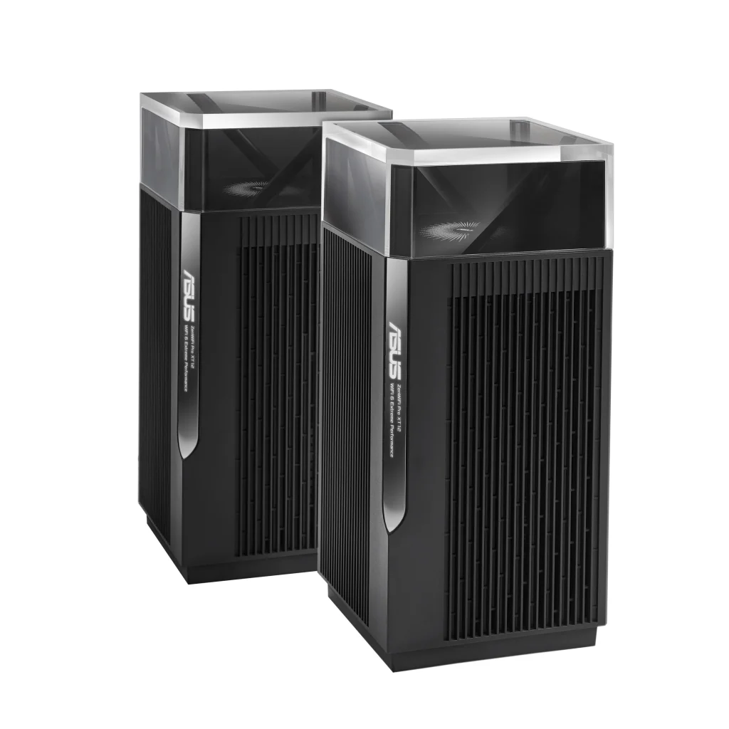 Бездротовий маршрутизатор Asus ZenWiFi Pro XT12 (2-PK) (AX11000, 1x2.5GE WAN, 1x2.5GE LAN, 2xGE LAN, AiMesh), XT12(2-PK) UA
