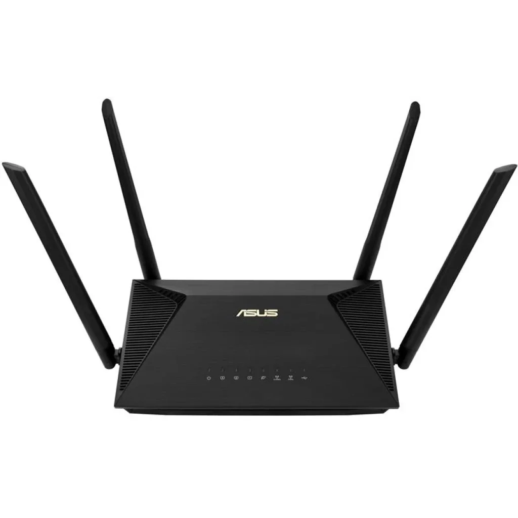 Бездротовий маршрутизатор Asus RT-AX1800U (AX1800, 1xGE WAN, 3xGE LAN, 1xUSB2.0, MU-MIMO, OFDMA, 4 антени) UA