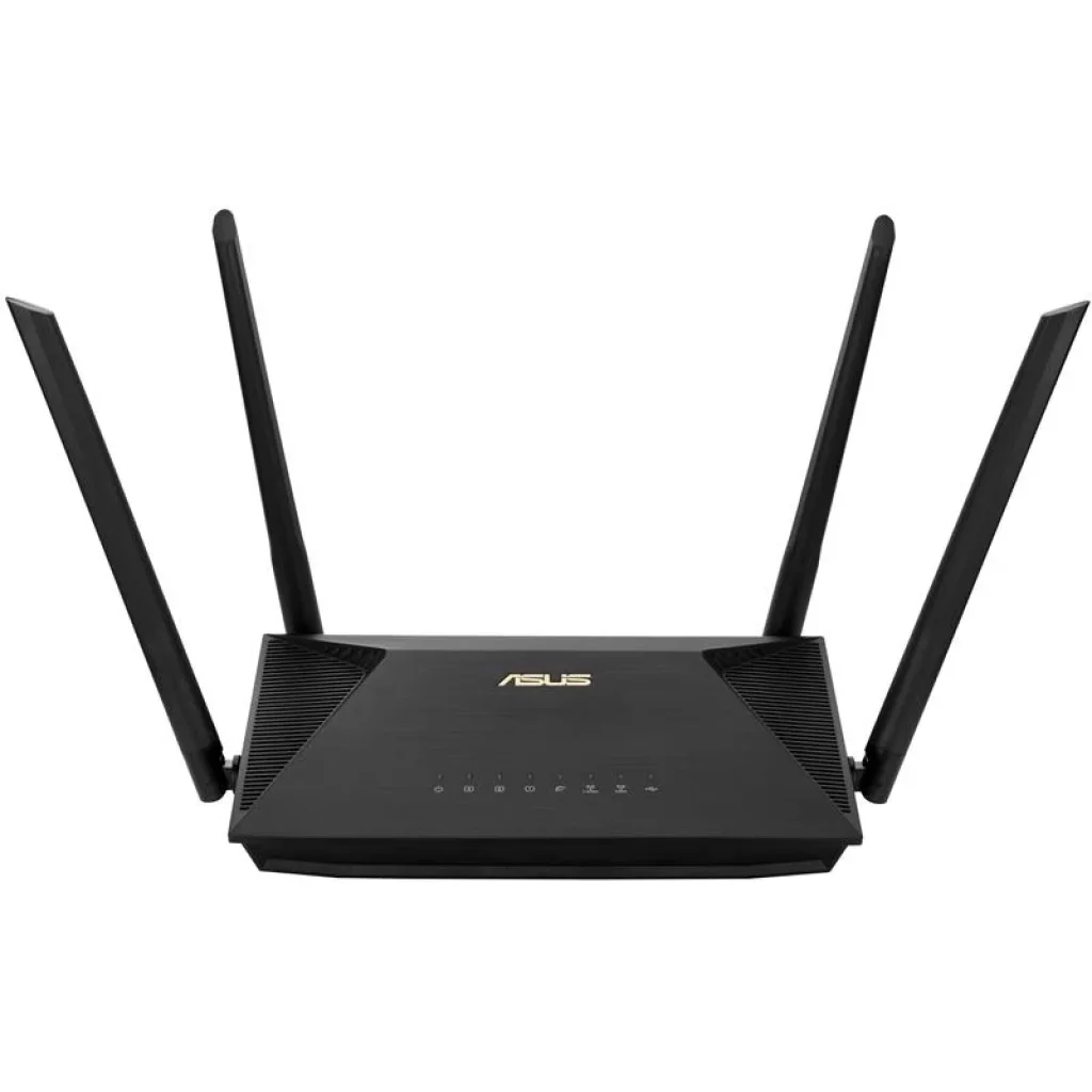 Бездротовий маршрутизатор Asus RT-AX1800U (AX1800, 1xGE WAN, 3xGE LAN, 1xUSB2.0, MU-MIMO, OFDMA, 4 антени) UA