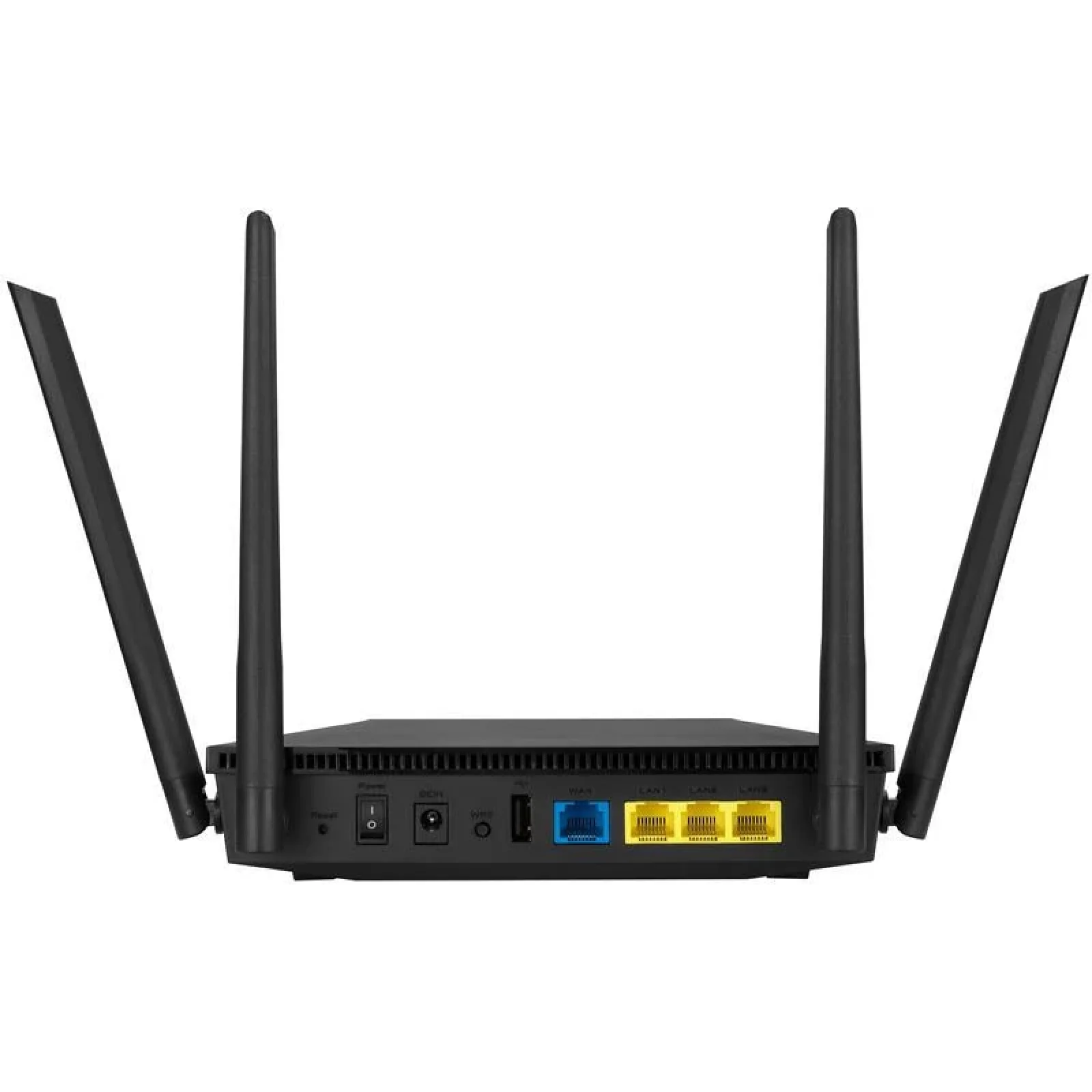 Бездротовий маршрутизатор Asus RT-AX1800U (AX1800, 1xGE WAN, 3xGE LAN, 1xUSB2.0, MU-MIMO, OFDMA, 4 антени) UA