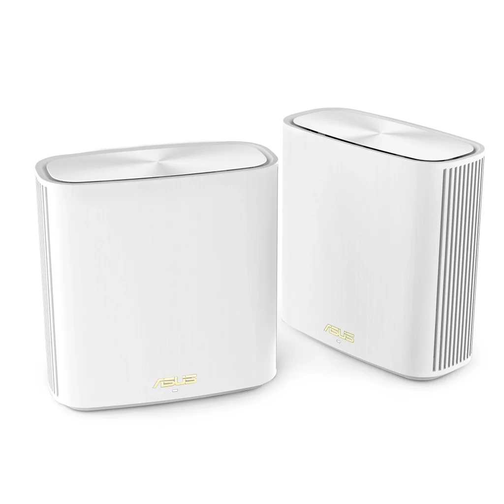 Бездротовий маршрутизатор Asus ZenWiFi XD6S 2PK White (AX5400, WiFi6, 1xGE WAN, 1xGE LAN, AiMesh, 6 внутр антен), XD6S (W-2-PK) UA