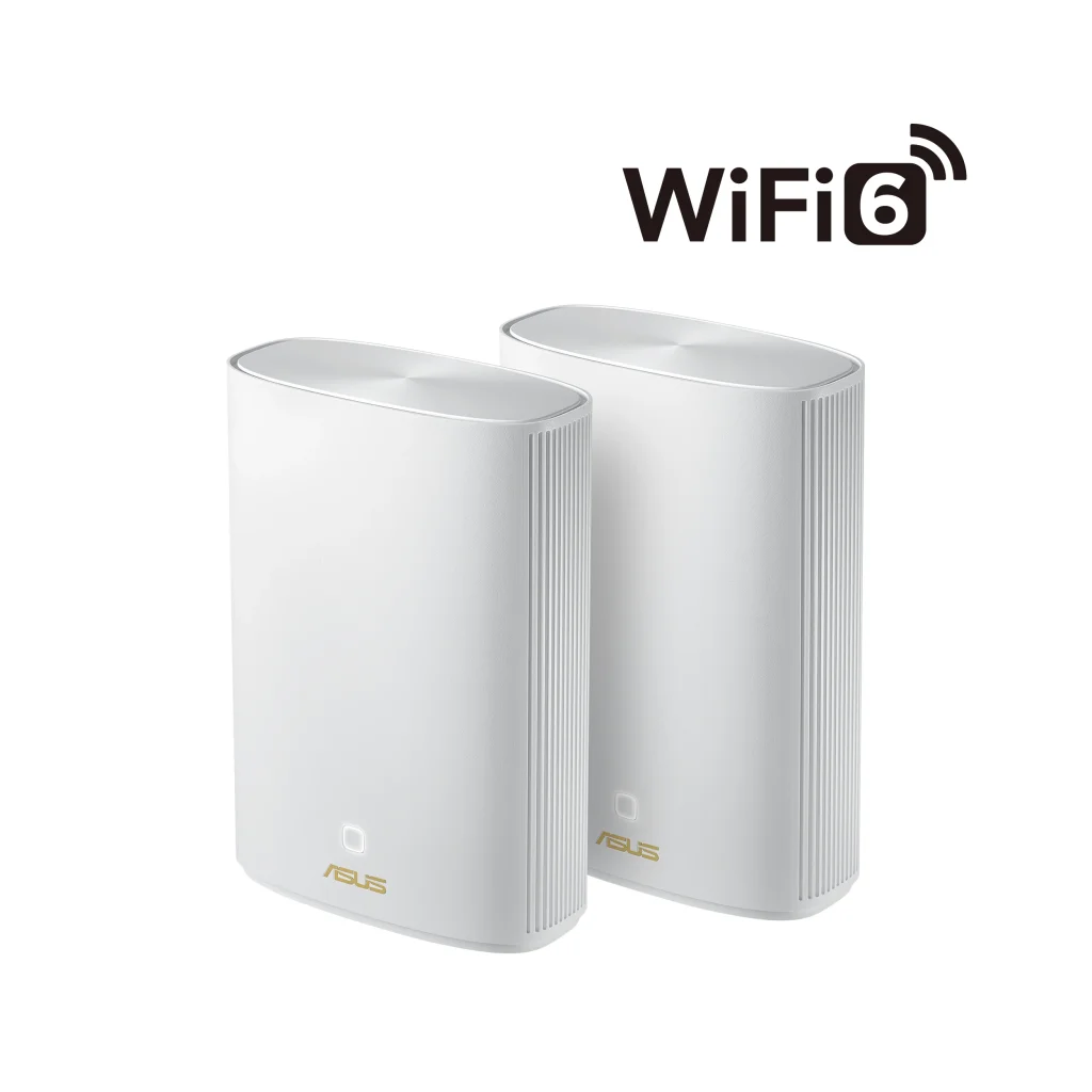 Бездротовий маршрутизатор Asus ZenWiFi AX Hybrid (XP4) 2PK White (AX1800, 1xGE WAN, 2xGE LAN, USB 3.2 Gen 1, AiMesh, 4 внутр антени), XP4 (2-PK) White UA