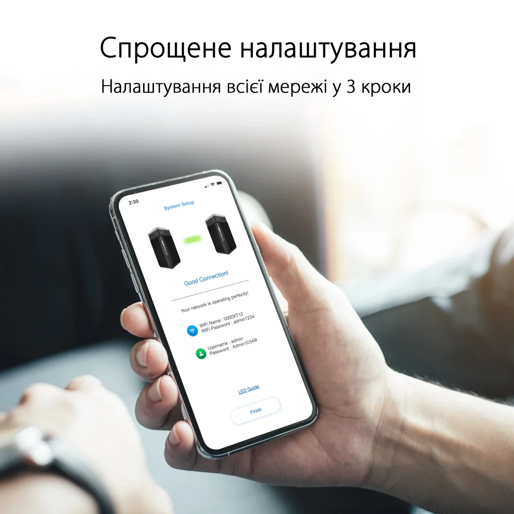 Бездротовий маршрутизатор Asus ZenWiFi Pro XT12 (2-PK) (AX11000, 1x2.5GE WAN, 1x2.5GE LAN, 2xGE LAN, AiMesh), XT12(2-PK) UA