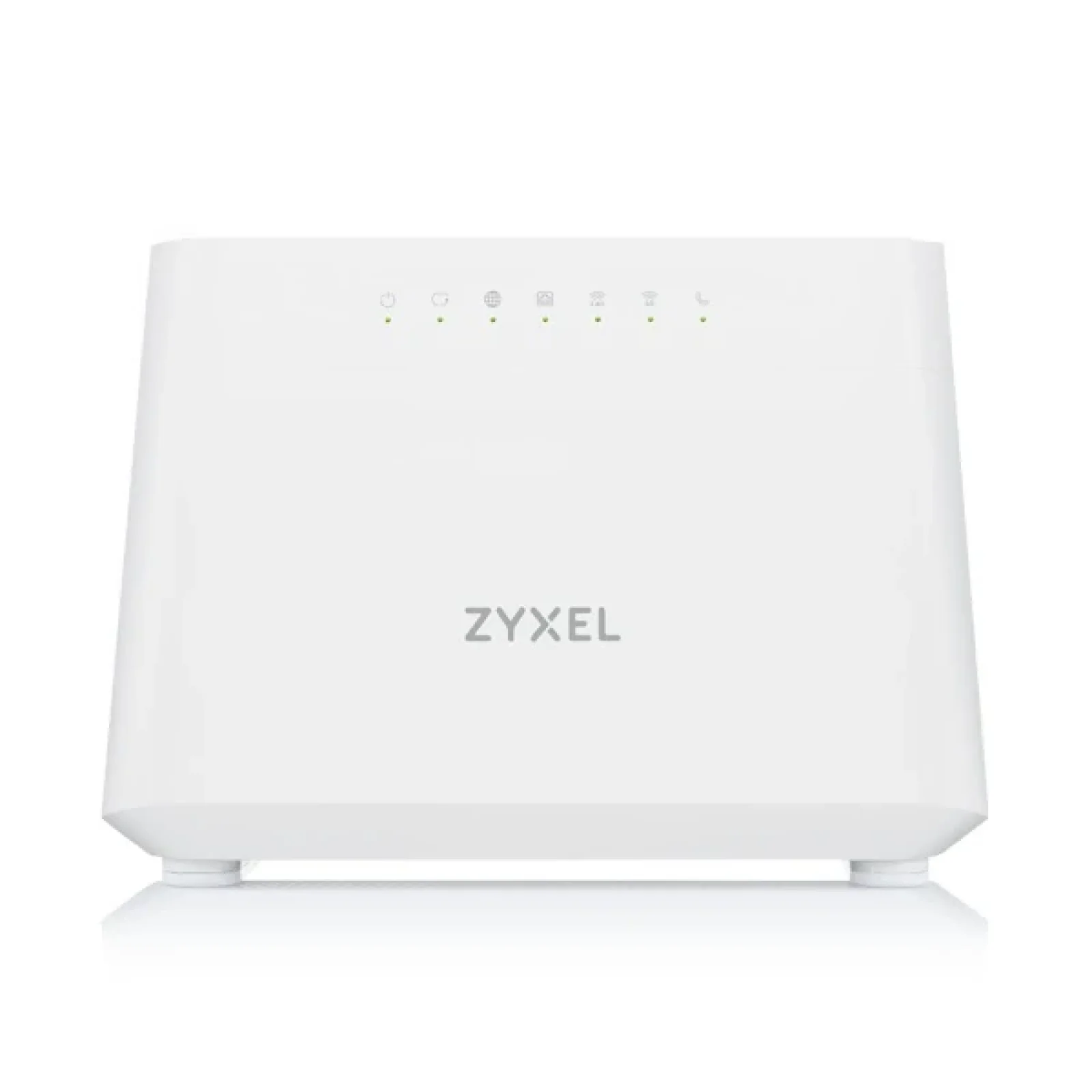 Бездротовий маршрутизатор ZyXEL EX3301-T0 (EX3301-T0-EU01V1F) (AX1800,WiFi6, 1xGE WAN, 4xGE LAN, 2xFXS, 1xUSB2.0, EasyMesh, TR-069, MU-MIMO) UA
