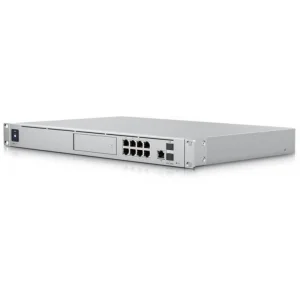 Маршрутизатор Ubiquiti UniFi Dream Machine Special Edition (UDM-SE) (NVR+Cloud Key+Switch) (Dual WAN:1xSFP+, 1x2.5G LAN, 2xGE PoE+, 6xGE PoE, max PoE 150W, 128Gb SSD, BT, 1U rack mount) UA
