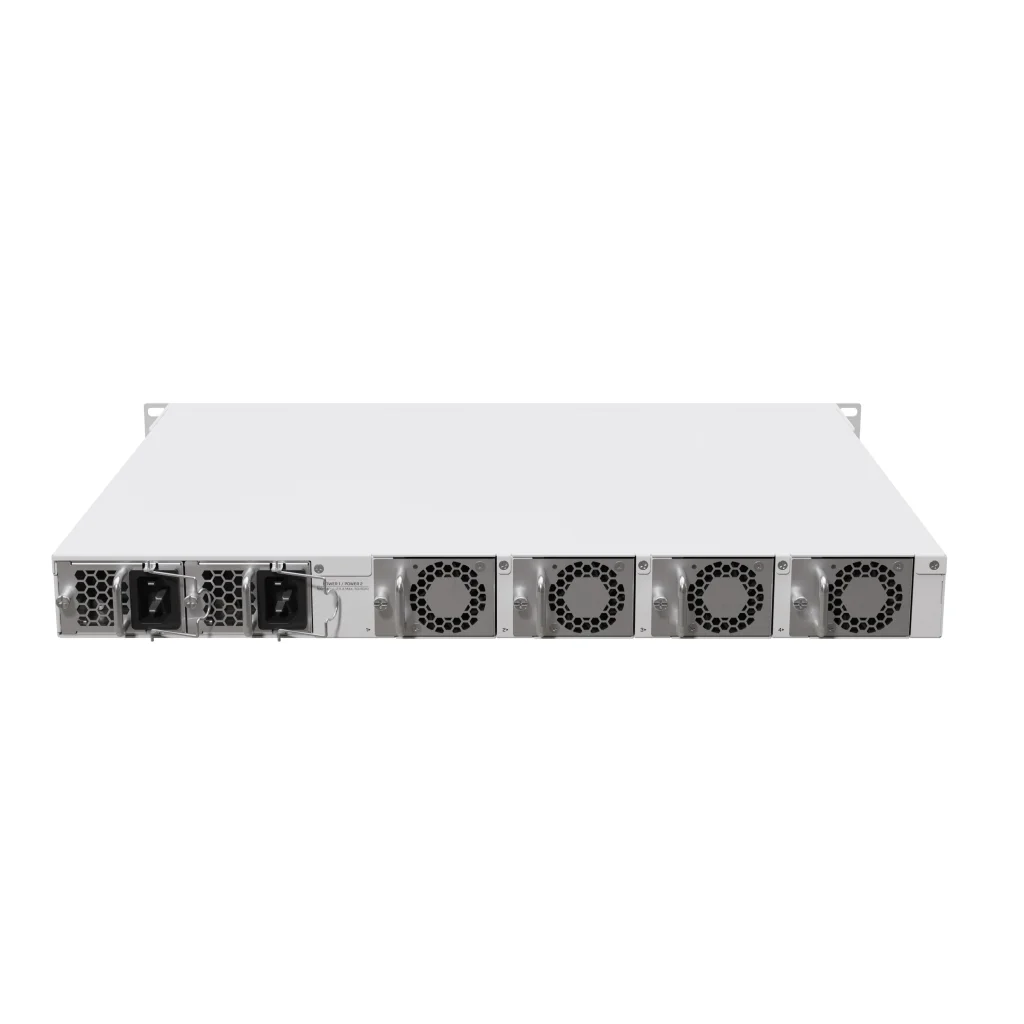 Маршрутизатор MikroTik CCR2216-1G-12XS-2XQ (2xQSFP28 100Gbit, 12xSFP28 40Gbit, 1xGE, 2Ghz 16-core CPU, 16 GB RAM,128mb NAND, 2xM.2 SATA,2xPSU, L3) UA