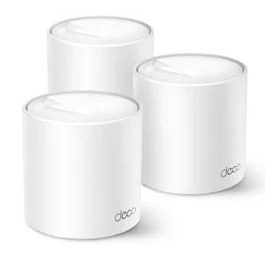 WiFi Mesh система TP-Link Deco X50(3-pack) (AX3000 Wi-Fi6, 3xGE WAN/LAN, 2x2 MU-MIMO, OFDMA) UA