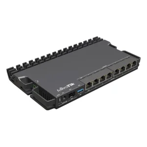 Маршрутизатор MikroTik RB5009UPr+S+IN (7x1GE LAN PoE, 1xSFP+, 1x2.5GE LAN PoE, 1xUSB 3.0, PoE in, DC, 2-pin, max PoE 130W) UA