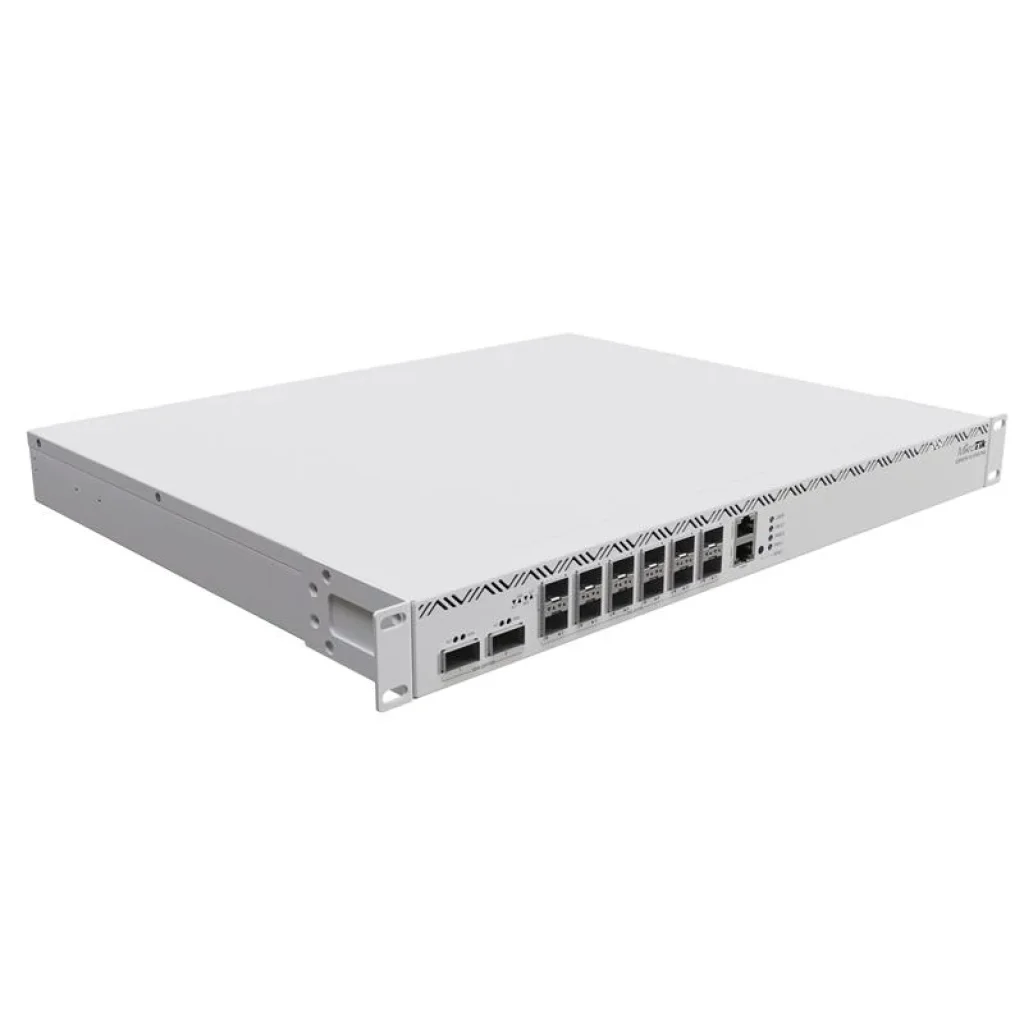 Маршрутизатор MikroTik CCR2216-1G-12XS-2XQ (2xQSFP28 100Gbit, 12xSFP28 40Gbit, 1xGE, 2Ghz 16-core CPU, 16 GB RAM,128mb NAND, 2xM.2 SATA,2xPSU, L3) UA