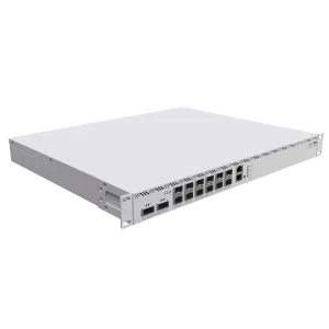 Маршрутизатор MikroTik CCR2216-1G-12XS-2XQ (2xQSFP28 100Gbit, 12xSFP28 40Gbit, 1xGE, 2Ghz 16-core CPU, 16 GB RAM,128mb NAND, 2xM.2 SATA,2xPSU, L3) UA