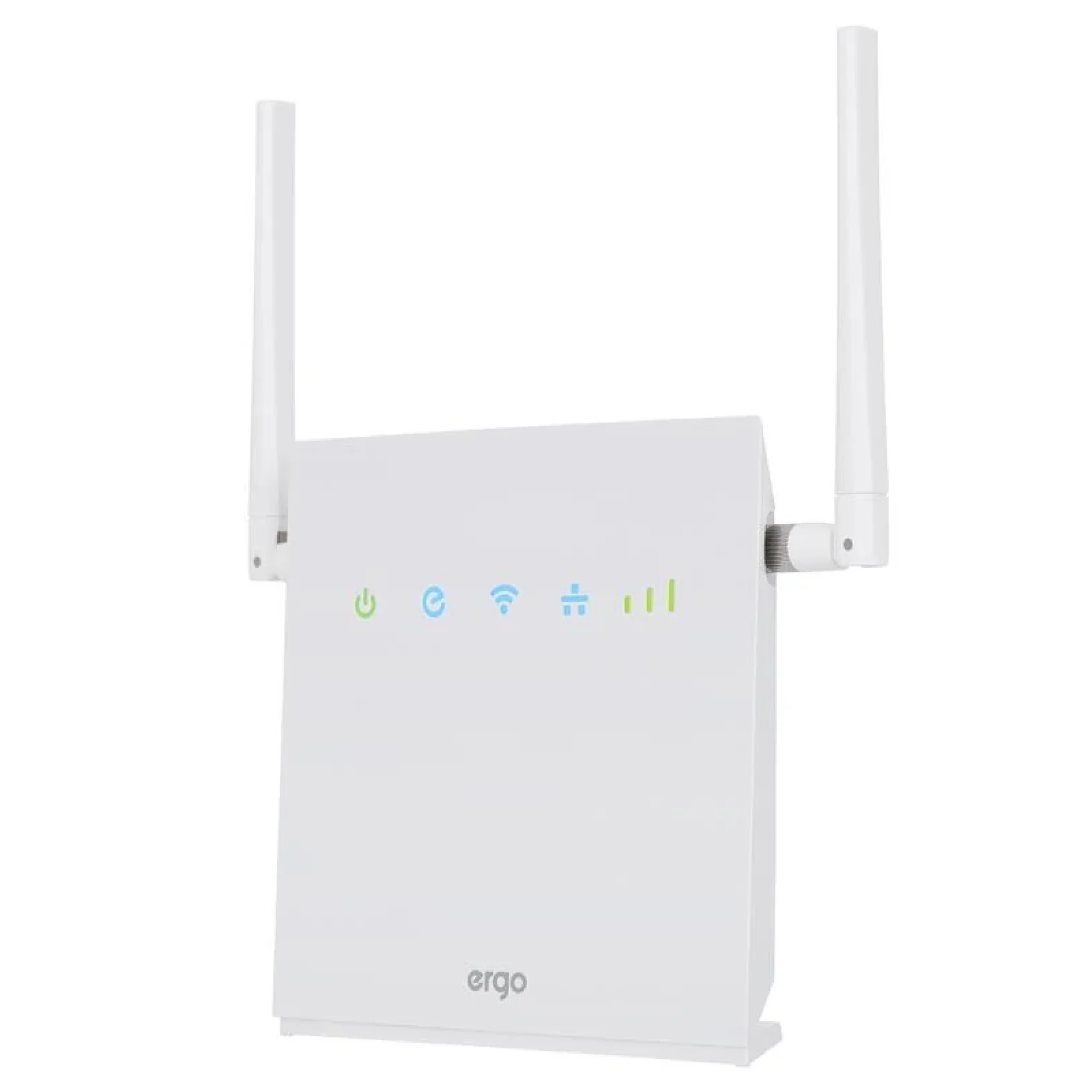 Беспроводной маршрутизатор ERGO R0516 c АКБ (N300, 4G/LTE cat4., 2xFE LAN, SIM, 3000mAh, 2x 5dBi внешние съёмные антенны), R0516 w/battery UA