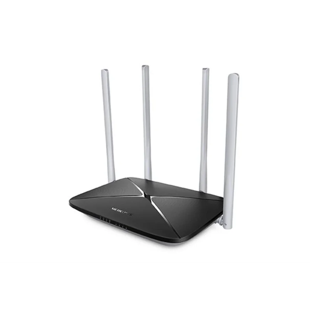 Беспроводной маршрутизатор Mercusys AC12 (AC1200, 1хFE Wan, 4хFE LAN, 4 антенны)_EU, AC12_EU UA