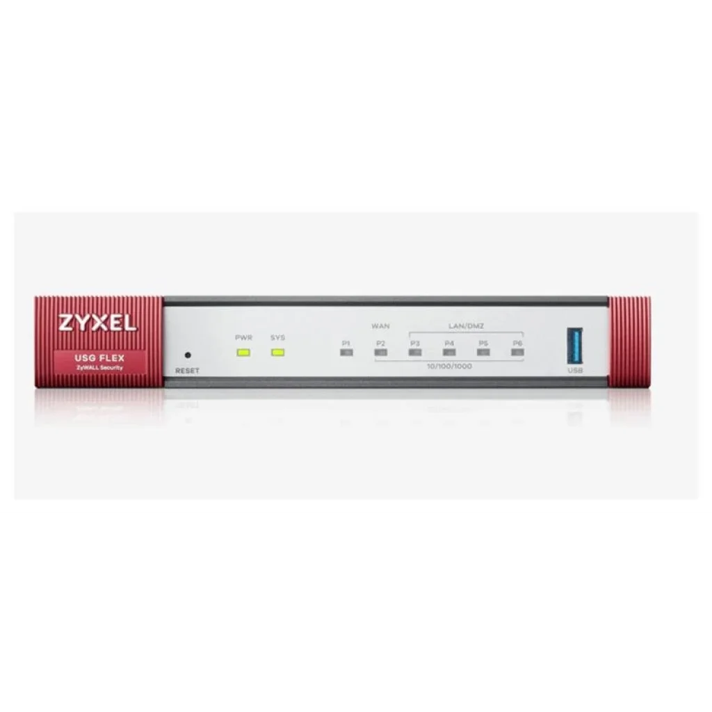 Межсетевой экран ZYXEL ZyWALL ATP100 (ATP100-EU0112F)(1xGE WAN, 4xGE LAN/DMZ, 1хUSB3.0, AP Controller (8/24), Sandbox и Botnet Filter, с подпиской Gold на 1 год (полный UTM-функционал, SecuReporter и управление 24 AP) ) UA