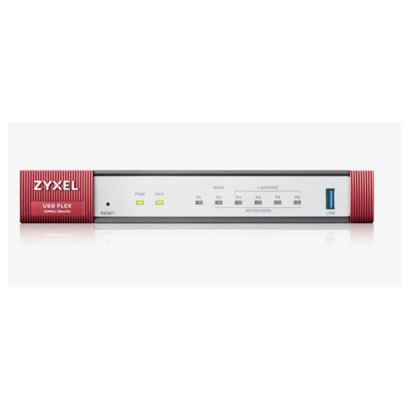 Міжмережевий екран ZYXEL ZyWALL ATP100 (ATP100-EU0112F)(1xGE WAN, 4xGE LAN/DMZ, 1хUSB3.0, AP Controller (8/24), Sandbox и Botnet Filter, з підпискою Gold на 1 рік (повний UTM-функціонал, SecuReporter та управління 24 AP) ) UA