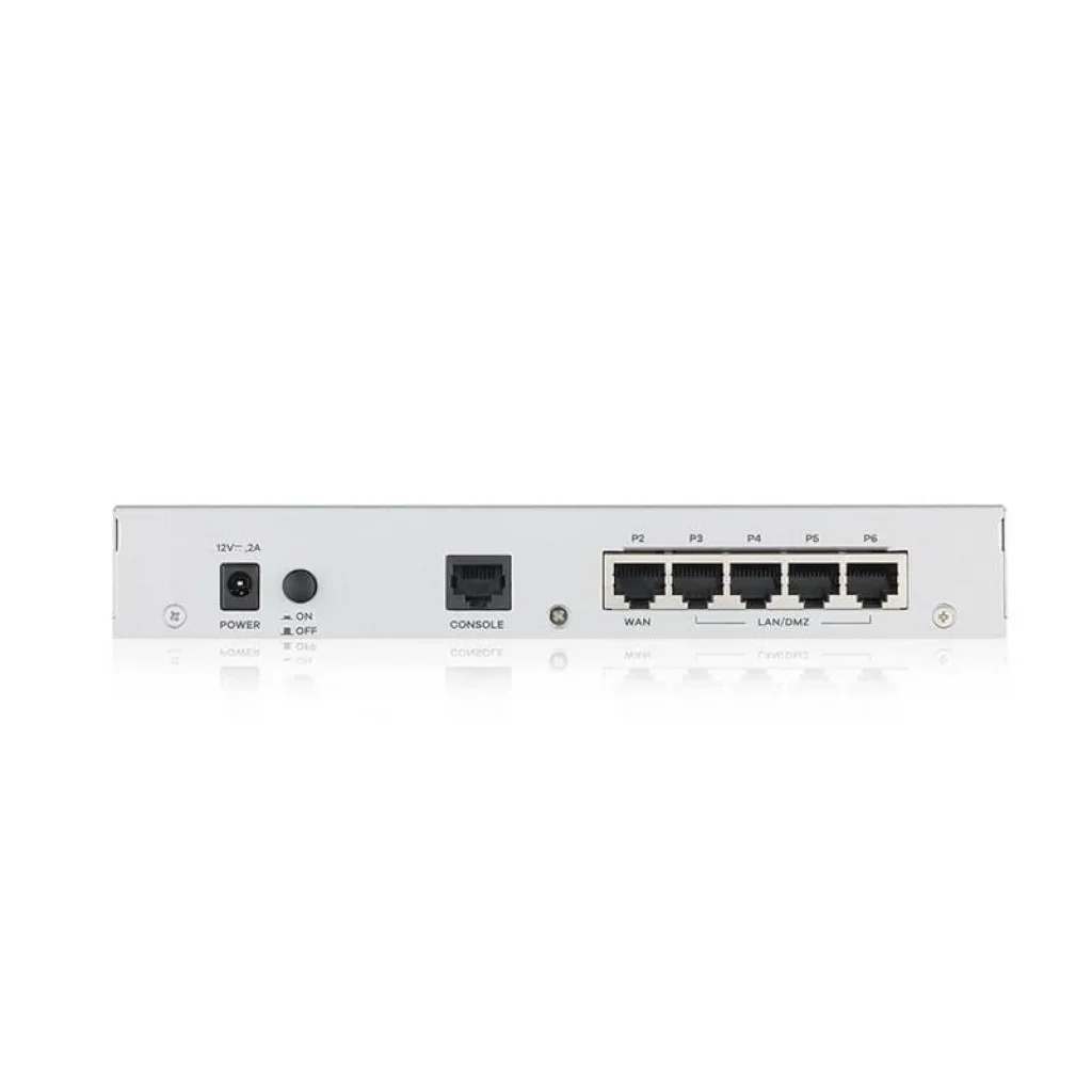 Міжмережевий екран ZYXEL USG FLEX 50 (USGFLEX50-EU0101F) (1xGE WAN, 4xGE LAN/DMZ, 1xUSB3.0, SecuReporter и контентная фильтрация) UA